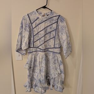 Asos | High Neck Toile Skater Dress